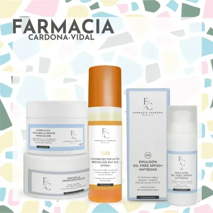 Rutina Solar facial capilar y corporal SIN color Farmacia Cardona