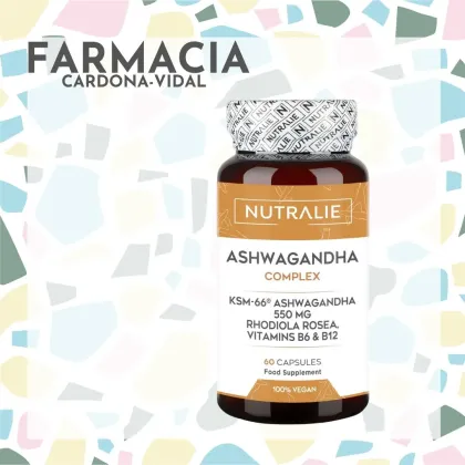 Nutralie Ashwagandha Complex 550mg rhodiola