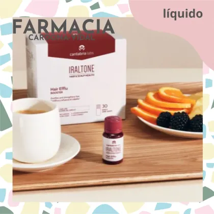 Iraltone Hair Efflu Booster 30 ud Cantabria Labs alopecia