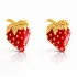 Pendientes sin níquel acero quirúrgico fresas 1,8cm