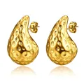 Pendientes *sin níquel acero quirúrgico gota 3cm