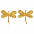 Pendientes *sin níquel acero quirúrgico libélulas 2,5x2,5cm