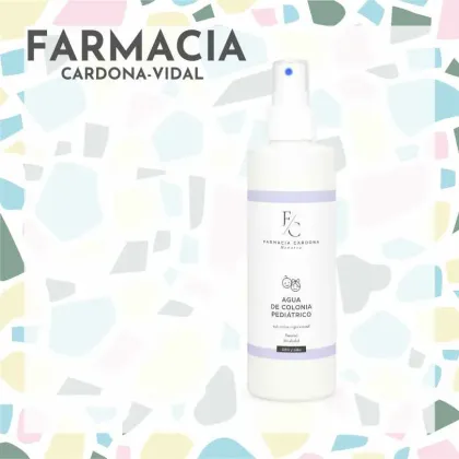 Agua de colonia bebé pantenol sin alcohol spray 200ml Farmacia Cardona