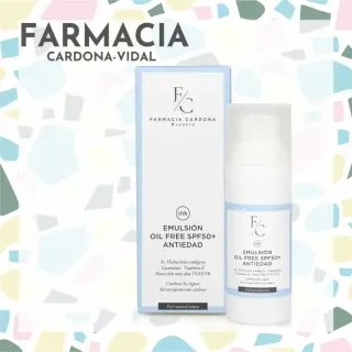 Emulsión oli free Antiedad SPF 50 50ml Farmacia Cardona