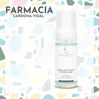 Espuma Purificante facial Control Sebo pieles grasas con tendencia acnéica 150ml Farmacia Cardona