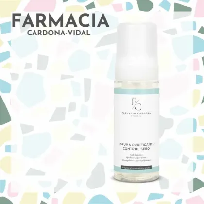 Espuma Purificante facial Control Sebo pieles grasas con tendencia acnéica 150ml Farmacia Cardona