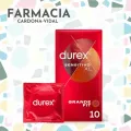 Durex XL preservativos 10ud Contacto Total Sensitivo