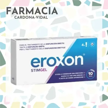 Eroxon Stimgel disfunción eréctil 4ud