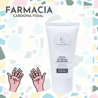 Crema manos reparadora aceite oliva  50ml Farmacia Cardona