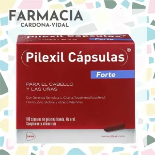 Pilexil Forte Unisex 120cápsulas anticaída