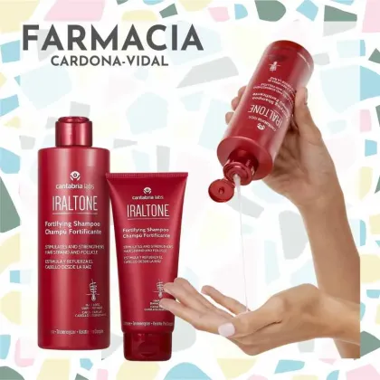 Champú fortificante anticaída Iraltone 400ml Cantabria Labs