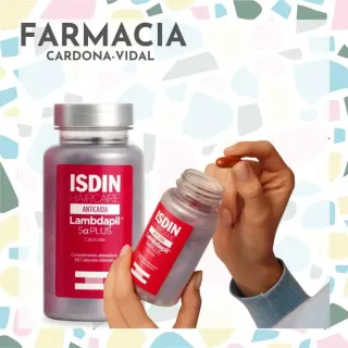 Lambdapil 5plus anticaída Isdin 60cps