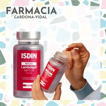 Lambdapil 5plus anticaída Isdin 60cps