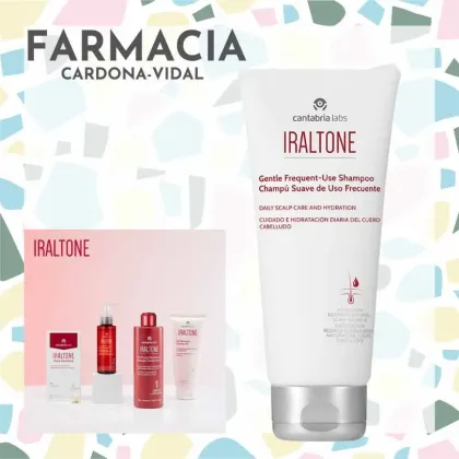 Iraltone champú suave uso frecuente 200ml Cantabria Labs