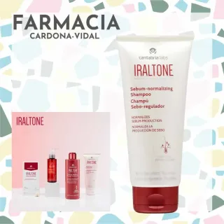Iraltone champú sebo regulador cabello graso 200ml Cantabria Labs