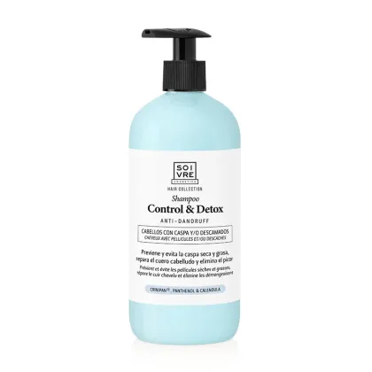 Soivre champú caspa y picor Control & Detox 500ml