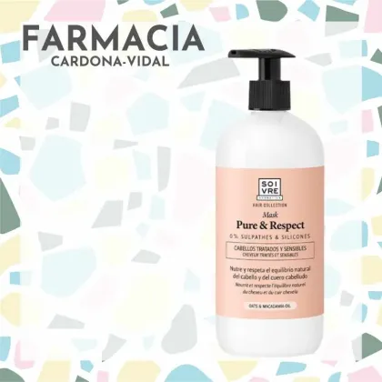 Soivre Pure & Respect sin sulfatos mascarilla 500ml