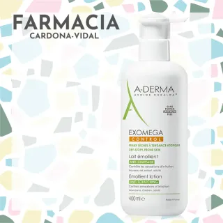 ADerma Exomega control loción antiirritación emoliente 400ml
