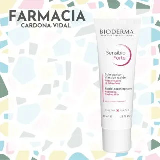 Sensibio Forte crema calmante hidratante 40ml Bioderma