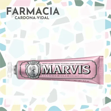 Marvis sensitive gentle mint pasta dentífrica 85ml