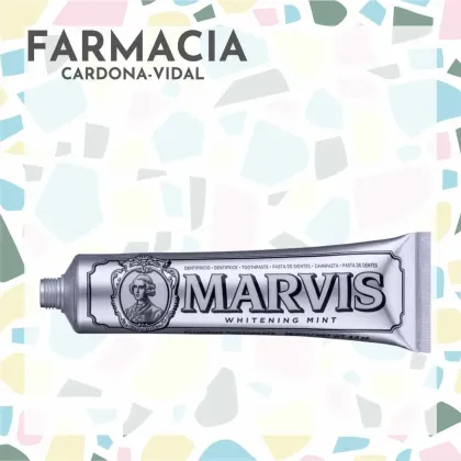 Marvis blanqueante whitening mint pasta dentífrica 85ml