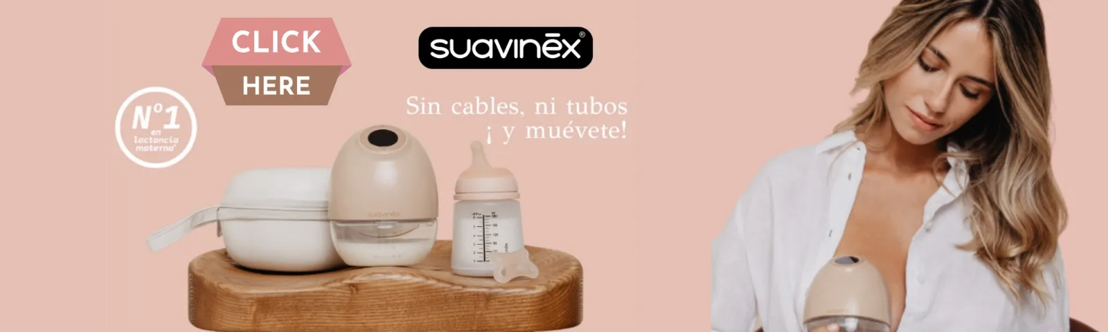 Sacaleches Suavinex de  Sanex